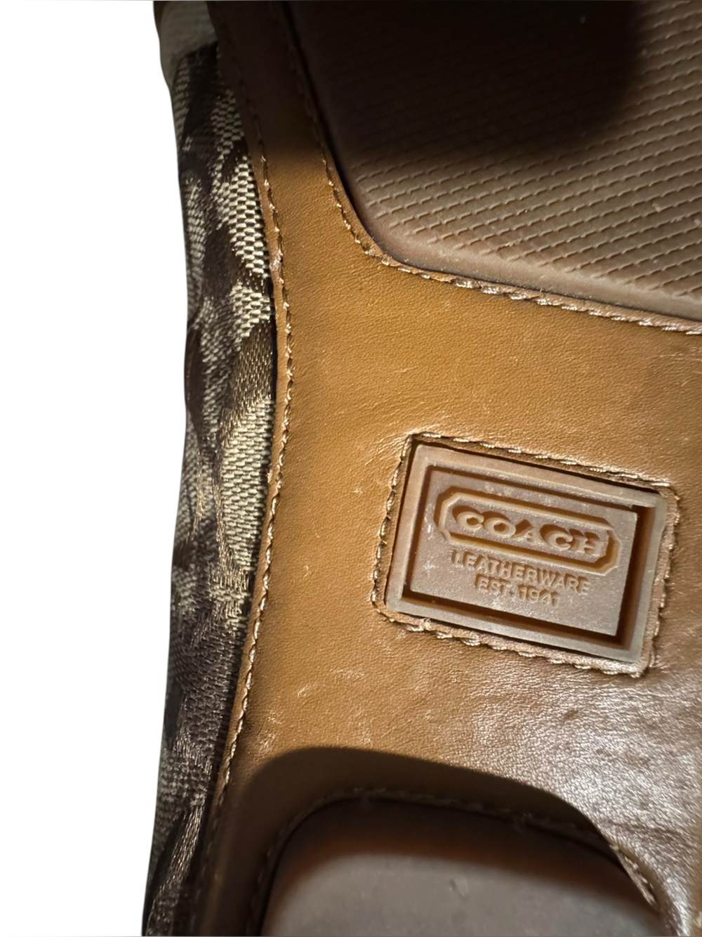 Coach Women's Signature Canvas Slip-On Loafers - Picture 5 of 7